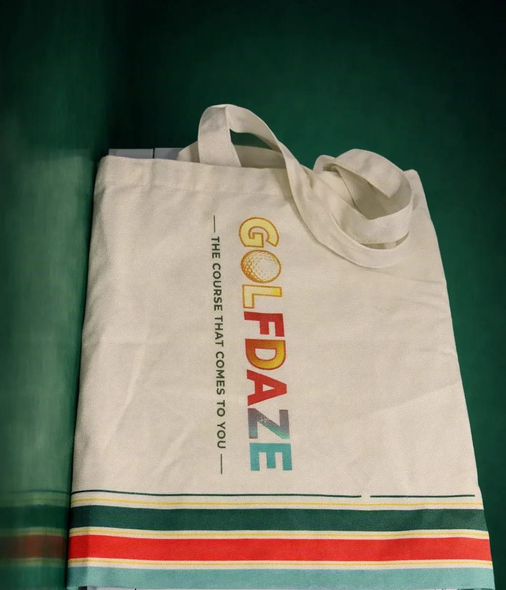GolfDaze Canvas Tote Bag