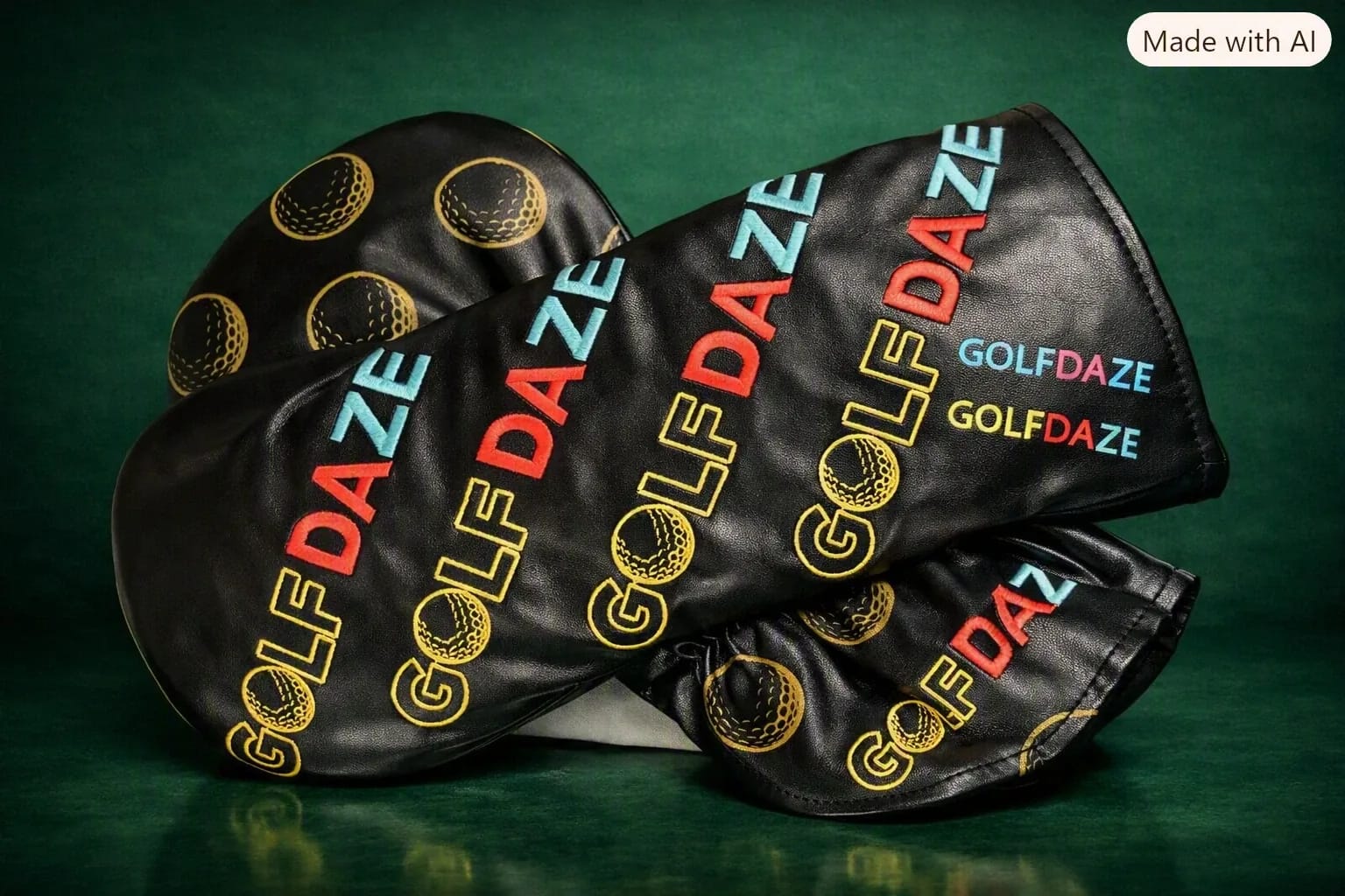 GolfDaze Driver Headcover - Black