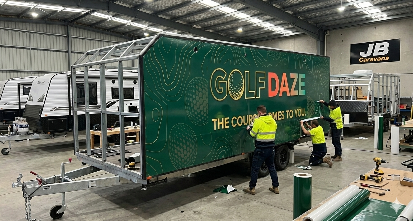 JB Caravans build process